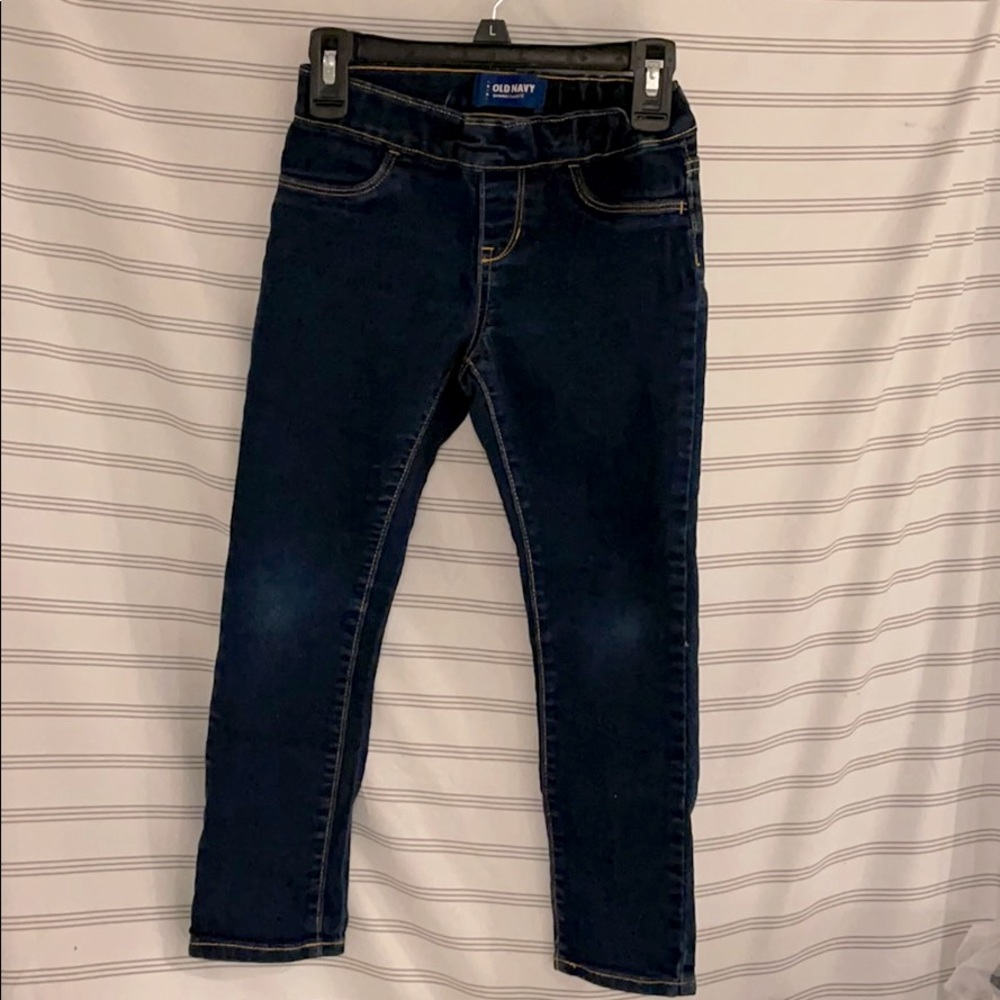 Old Navy toddler girls skinny blue jeans